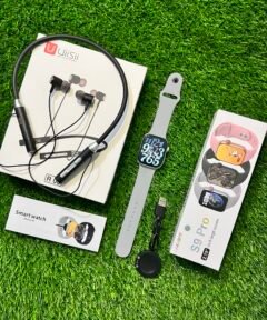 Alternative view of LaxasFit S9 Pro + Uisii Neckband Combo
