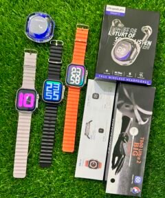 Alternative view of T900 Ultra Smart Watch and UltraPods Max