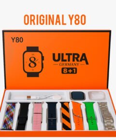 Alternative view of Y80 Ultra Smart Watch 8 Straps