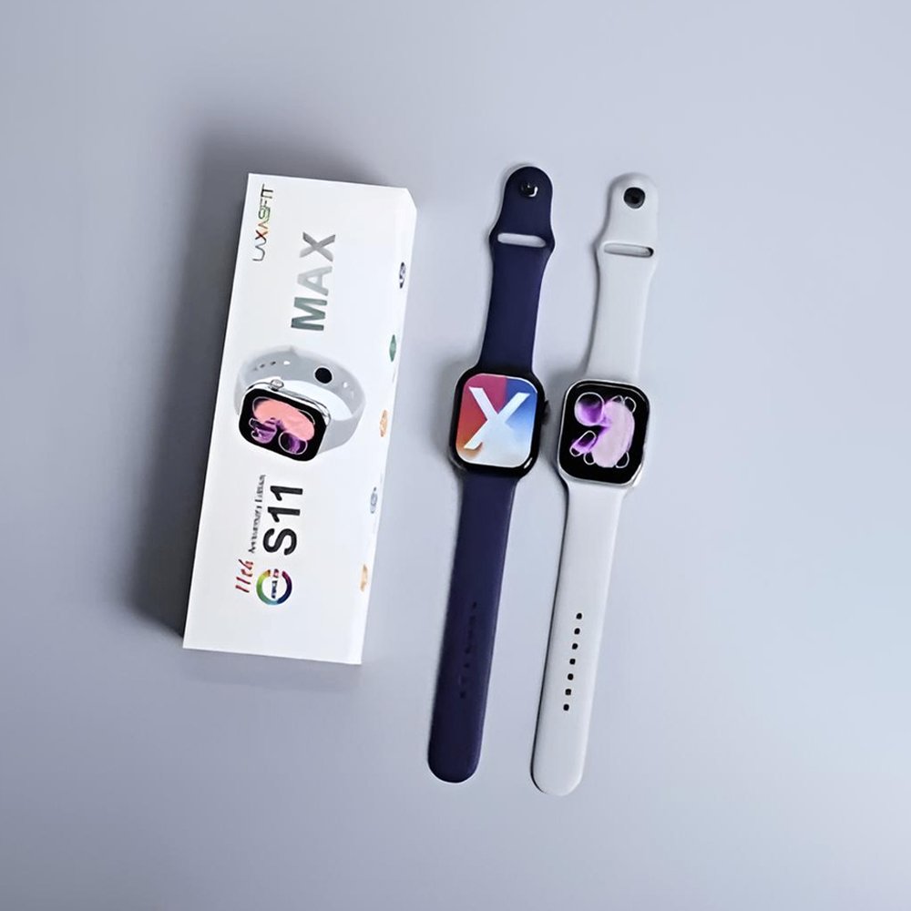 LaxasFit S11 Max Smart Watch – 2.19" AMOLED Display